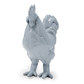 Diorama modelbouw productfoto 7: dioramaminiaturen van boerderijdieren: kippen, eenden, gans en konijn (h0_51)