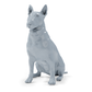 Diorama modelbouw productfoto 7: dioramaminiatuurhonden: negen honden van verschillende rassen en in verschillende poses (h0_52)