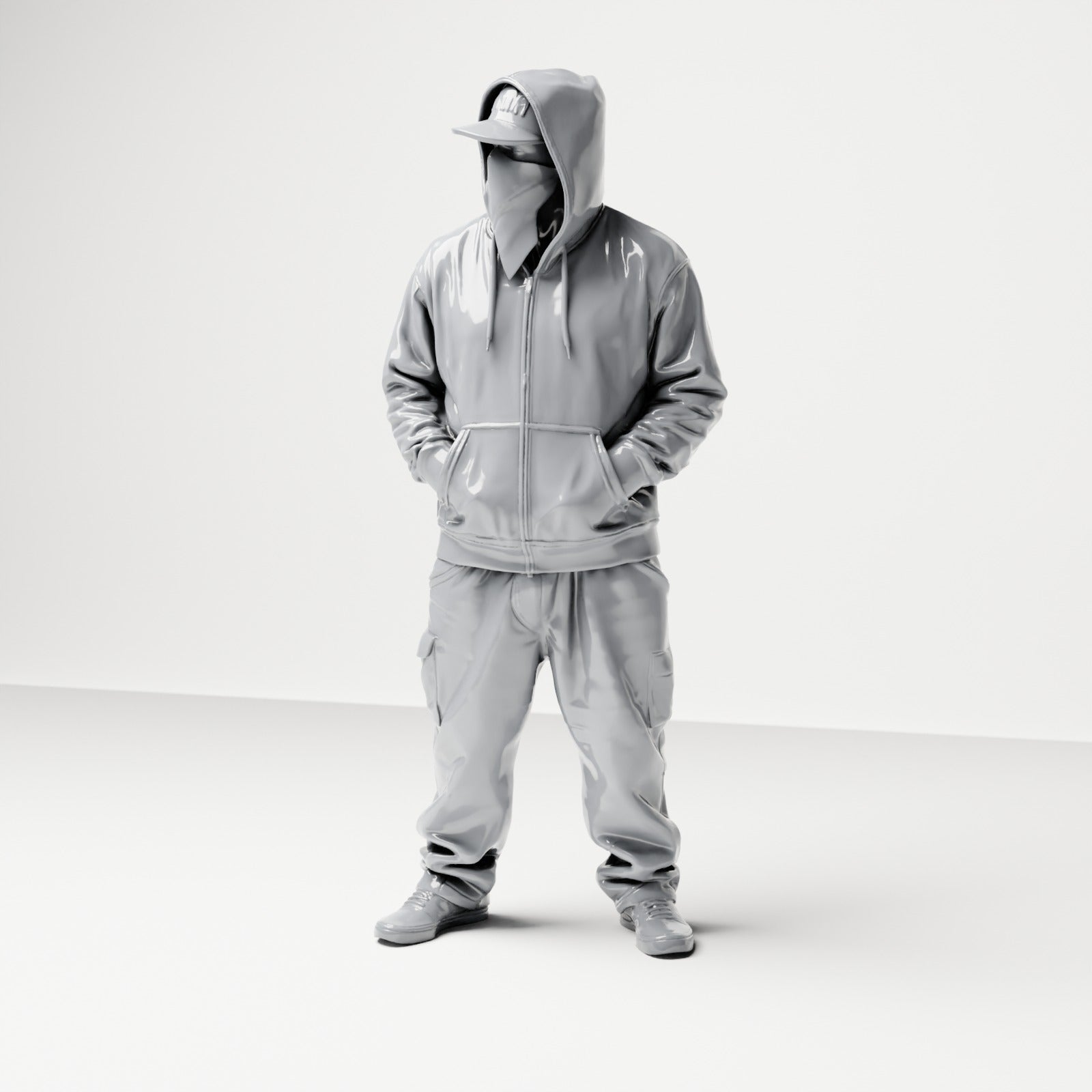 Diorama Modellbau Produktfoto 9: Diorama Figuren-Set: Hip-Hop, Urban und Streetwear Figuren-Set