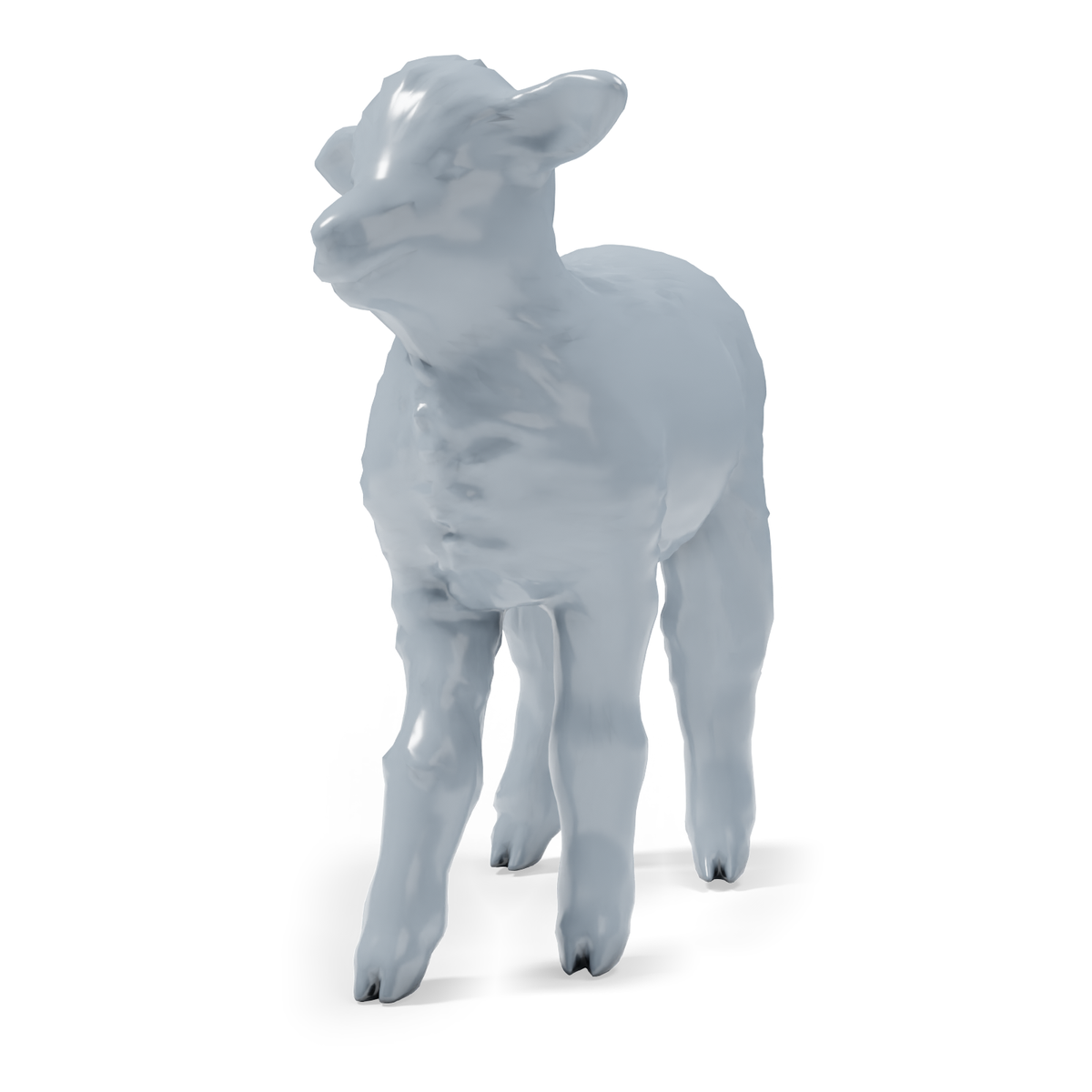 Dioramamodellen productfoto 8: dioramaminiaturen van boerderijdieren: ezel, schapen, ram en lam (h0_55)
