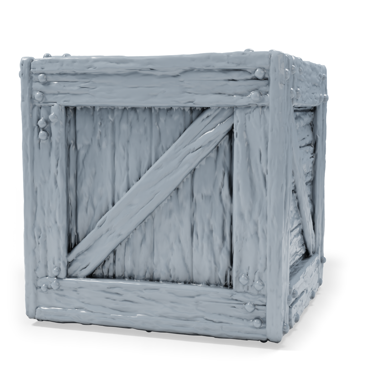 Diorama Modellbau Produktfoto 9: Diorama Miniatur Hofzubehör: Handkarren mit Getreidesäcken, Kisten und Fass (h0_32)
