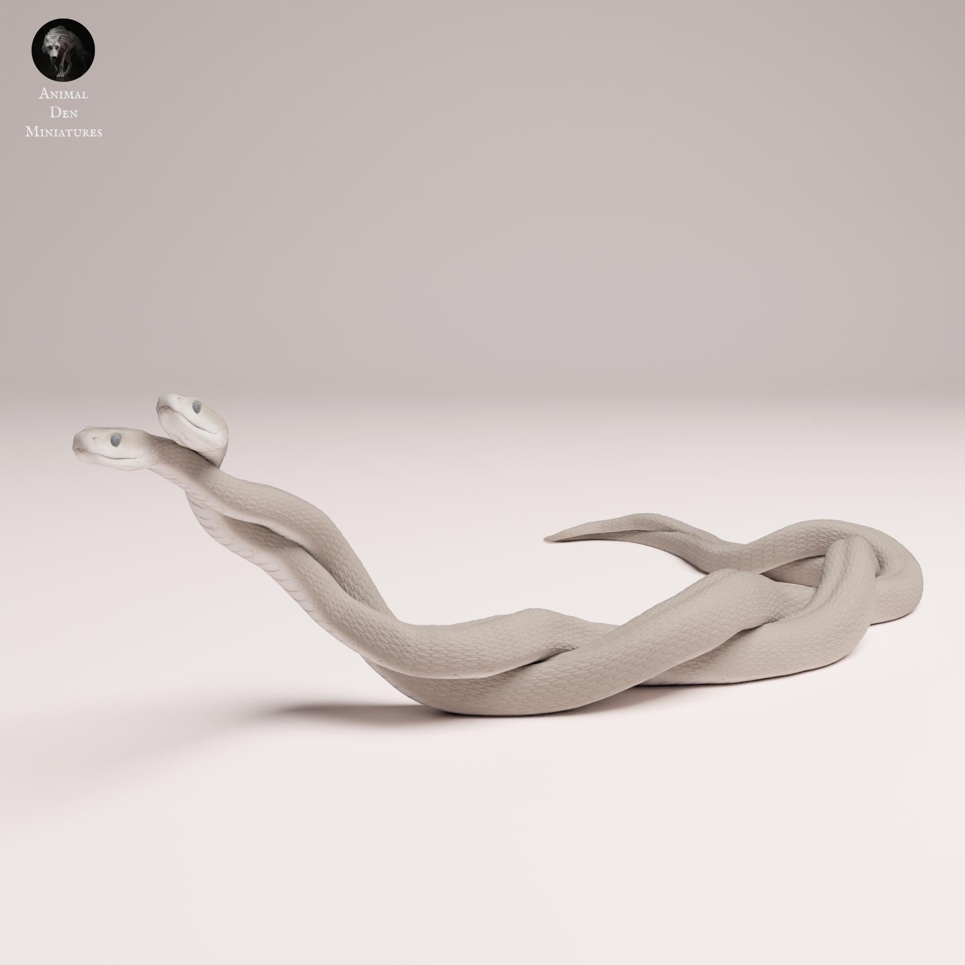 Productfoto Dierfiguur Diorama, Modelbouw: 0: Jungle Dierfiguren: Paarse Zwarte Mambas (Ref 25_08_11)