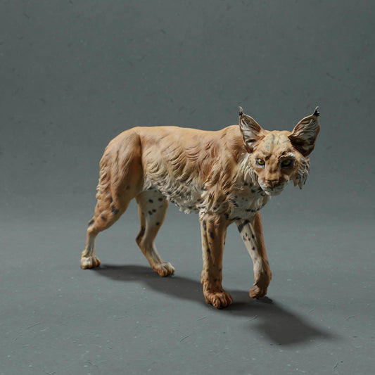 Productfoto Dierfiguur Diorama, Modelbouw: 0: Wilde Dierfiguur: Lynx – Bobcat (Ref 01_01_77)