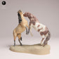 Productfoto Dierfiguur Diorama, Modelbouw: 0: Wilde Dierfiguren: vechtende Mustangs – Paarden (Ref 25_09_03)