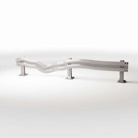 Productfoto diorama en modelbouw 0: Diorama-weg: beschadigde vangrail (Ref. 1000D)