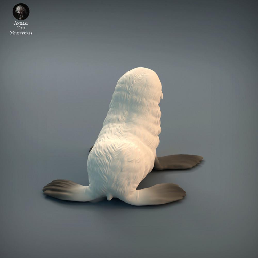 Productfoto dierenfiguur Animal Den Miniatures 0: zeedierfiguur: zeehondenjong (22_01_02)
