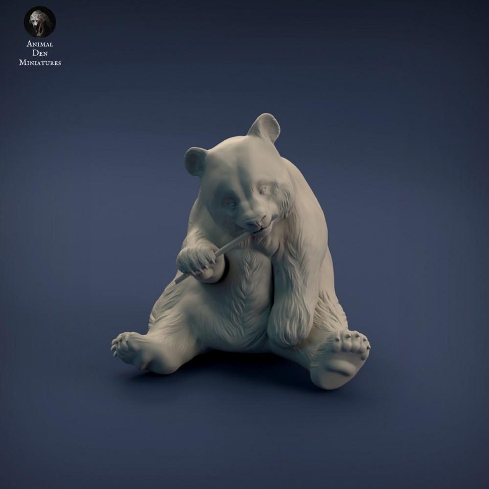 Productfoto dierenfiguur Animal Den Miniatures 0: wild dierfiguur: Grote Panda (21_12_03)