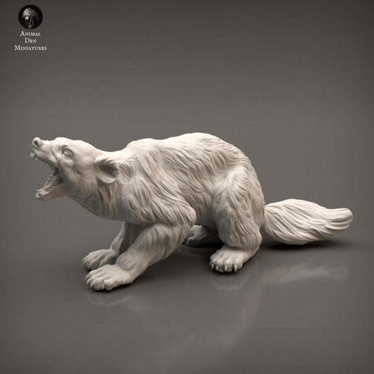 Productfoto dierenfiguur Animal Den Miniatures 0: wild dierfiguur: veelvraat (22_03_02)