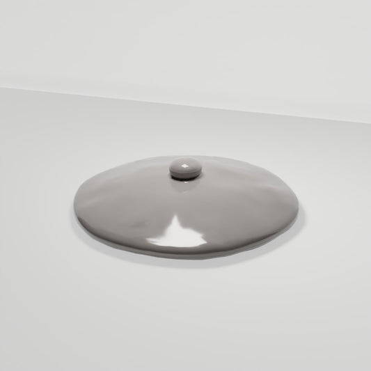 MyPortal 100 0: Diorama Küche: Gusseiserner Topfdeckel (Ref. 100D)