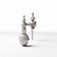 Diorama-modelbouw productfoto 0: Dioramainfrastructuur: lampenkop voor antieke straatlantaarn type B (Ref. 1023D)