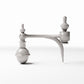 Productfoto 2 van dioramamodelbouw: dioramainfrastructuur: lampenkop voor antieke straatlantaarn, type B (Ref. 1023D)