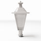 Dioramamodelbouw productfoto 2: dioramainfrastructuur: lampenkop voor antieke straatlantaarn type D (ref. 1029D)