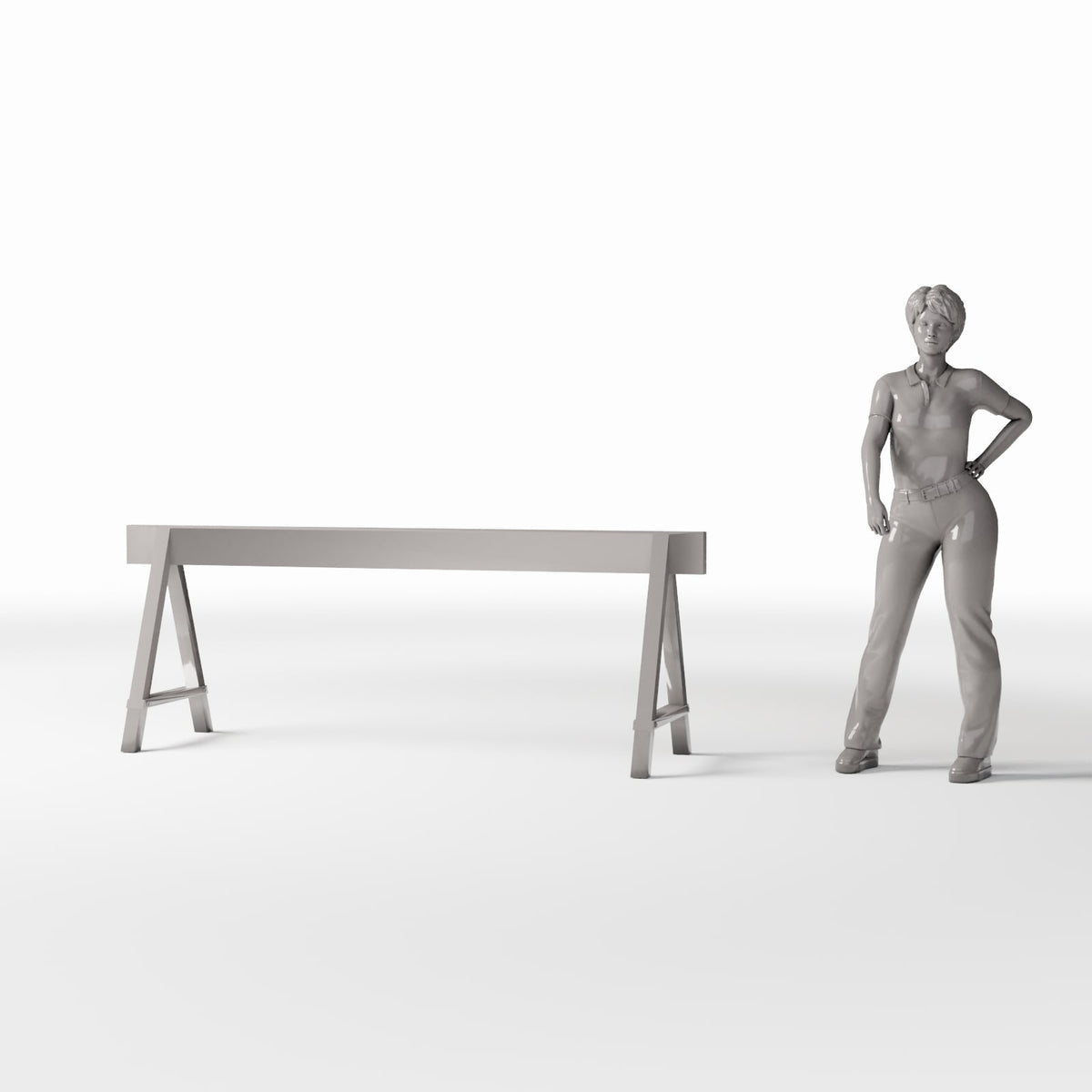Productfoto diorama en modelbouw 1: Diorama weg: Mobiele wegafzetting (Ref. 1055D)