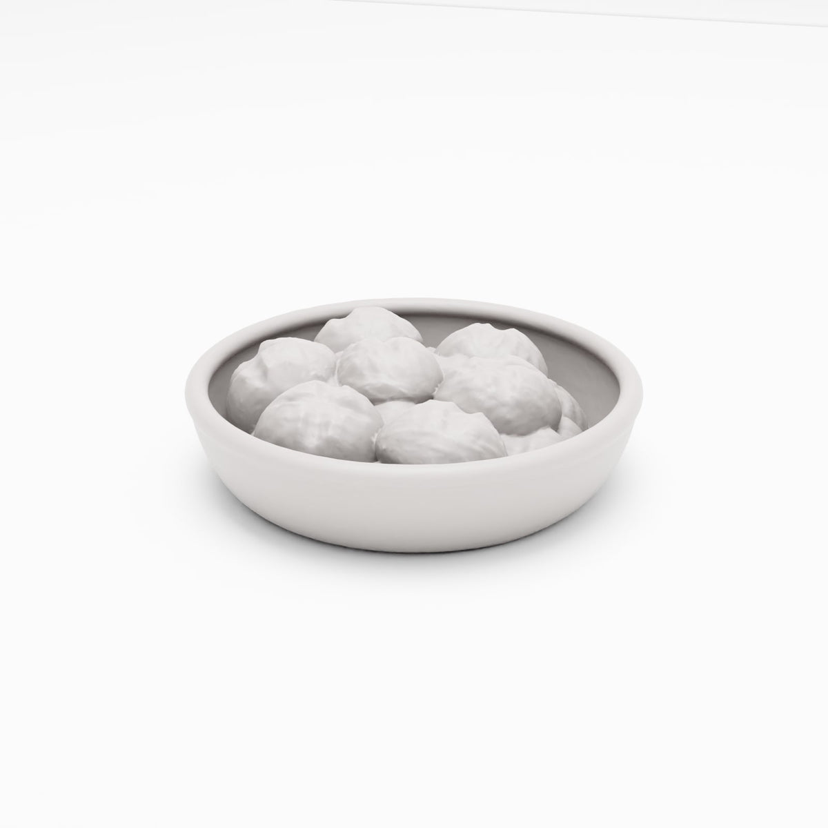MyPortal 105 3: Diorama Küche: Keramikschale mit Brötchen (Ref. 105D)