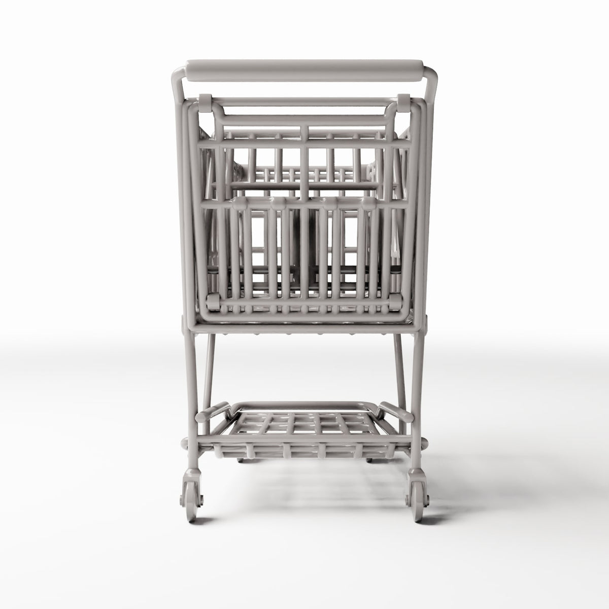 Productfoto diorama en modelbouw 2: Dioramamarkt: winkelwagen voor de supermarkt (Ref. 1063D)