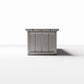 Diorama Modellbau Produktfoto 2: Diorama Möbel: Geschlossener Holztisch (Ref. 1065D)