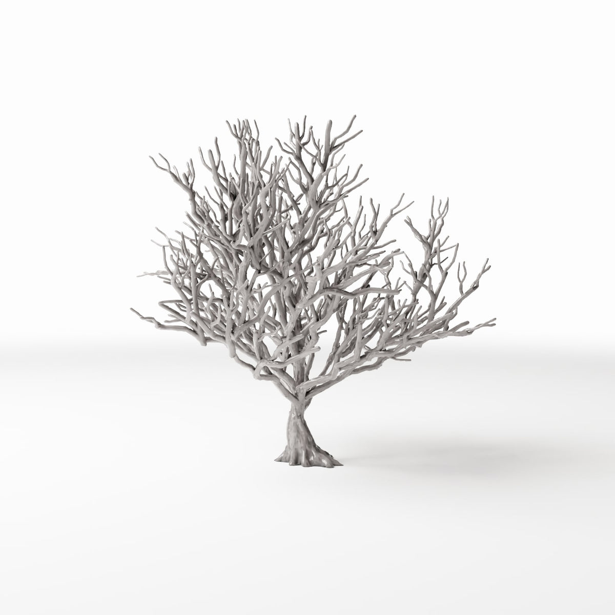 Productfoto diorama en modelbouw 3: Dioramaplanten: bladloze struik met wortels (Ref. 1091D)