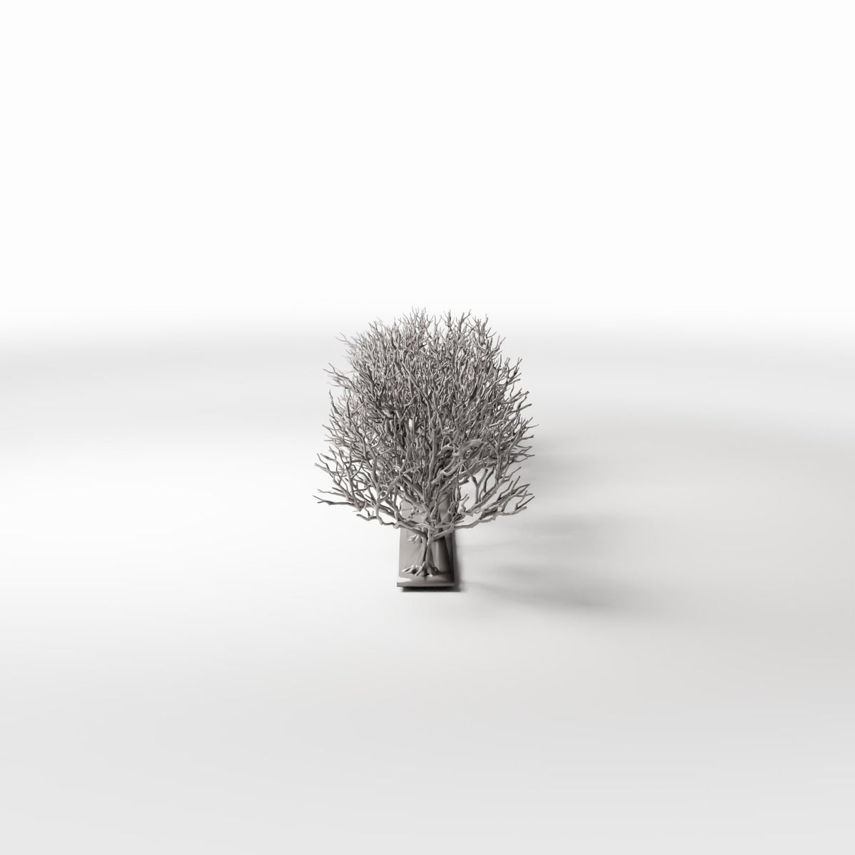 Productfoto diorama en modelbouw 2: Dioramaplanten: rij bladloze bomen (Ref. 1093D)