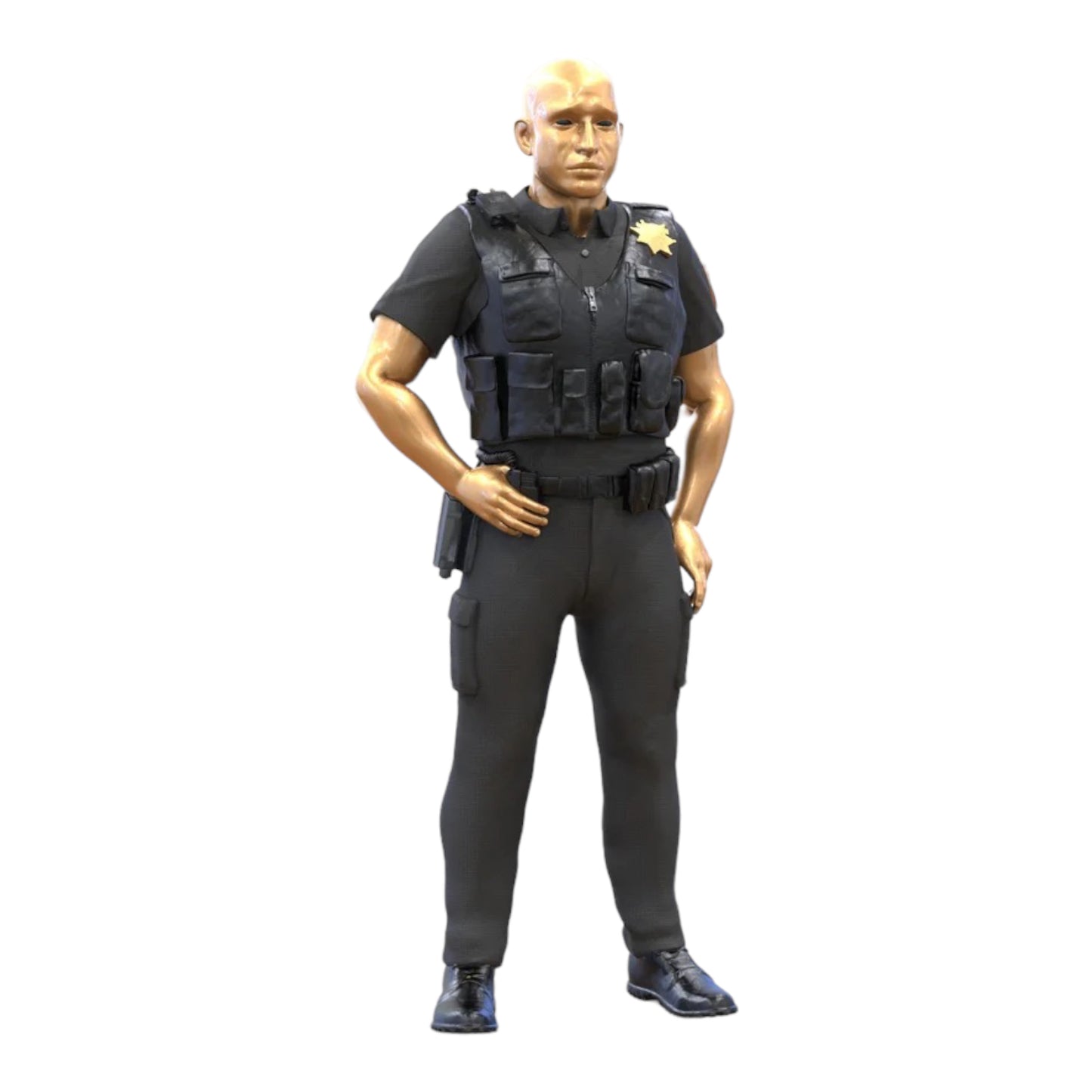 Productfoto Diorama en Modelbouw Miniatuurfiguur: Politieagent 1