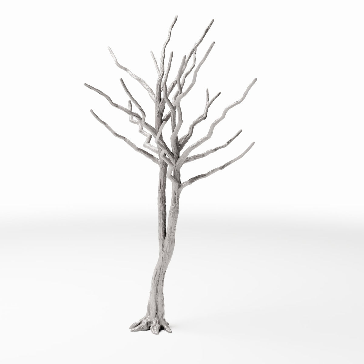 Productfoto diorama en modelbouw 0: Dioramabeplanting: kale boom met wortels (Ref. 1103D)
