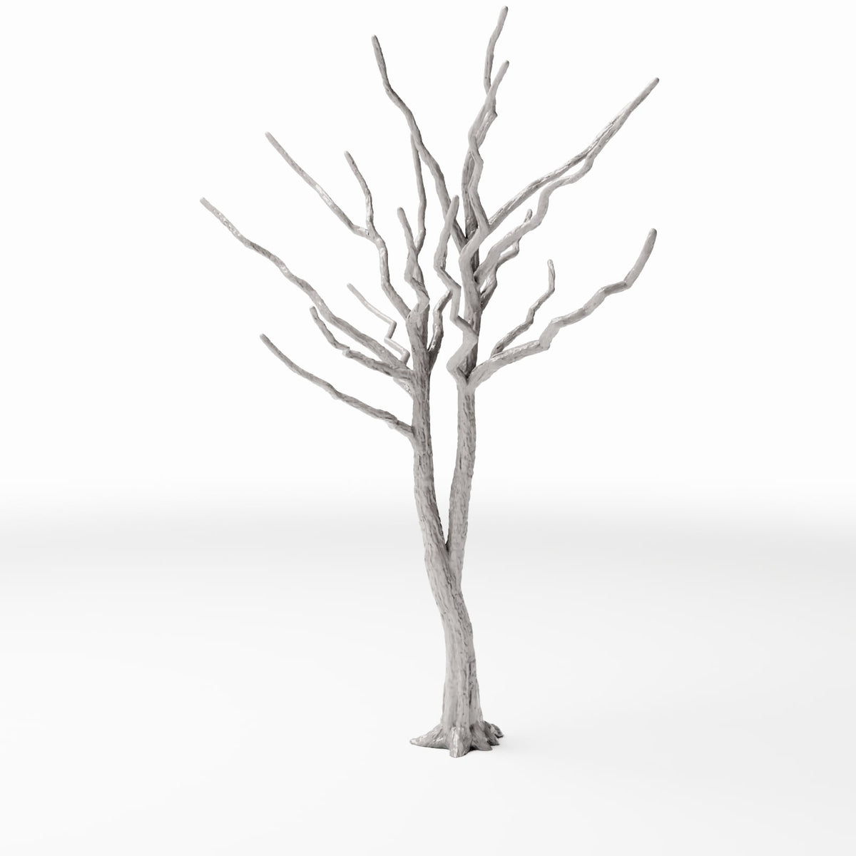 Productfoto diorama en modelbouw 3: Dioramabeplanting: kale boom met wortels (Ref. 1103D)