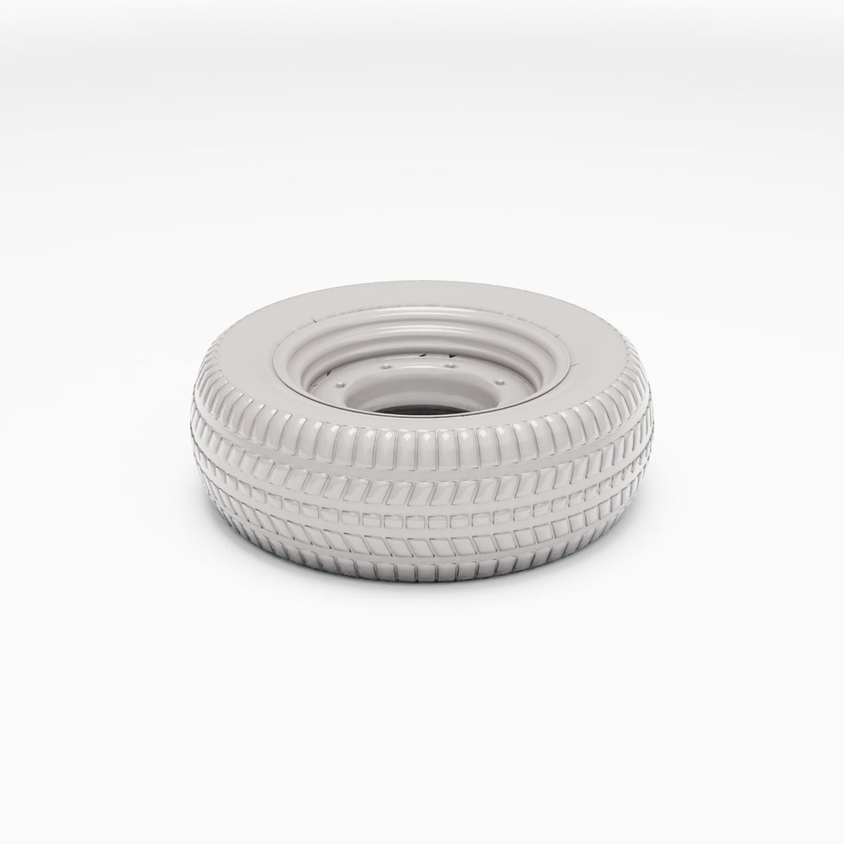 Productfoto diorama en modelbouw 2: Dioramawerkplaats: autoband met velg (Ref. 1108D)