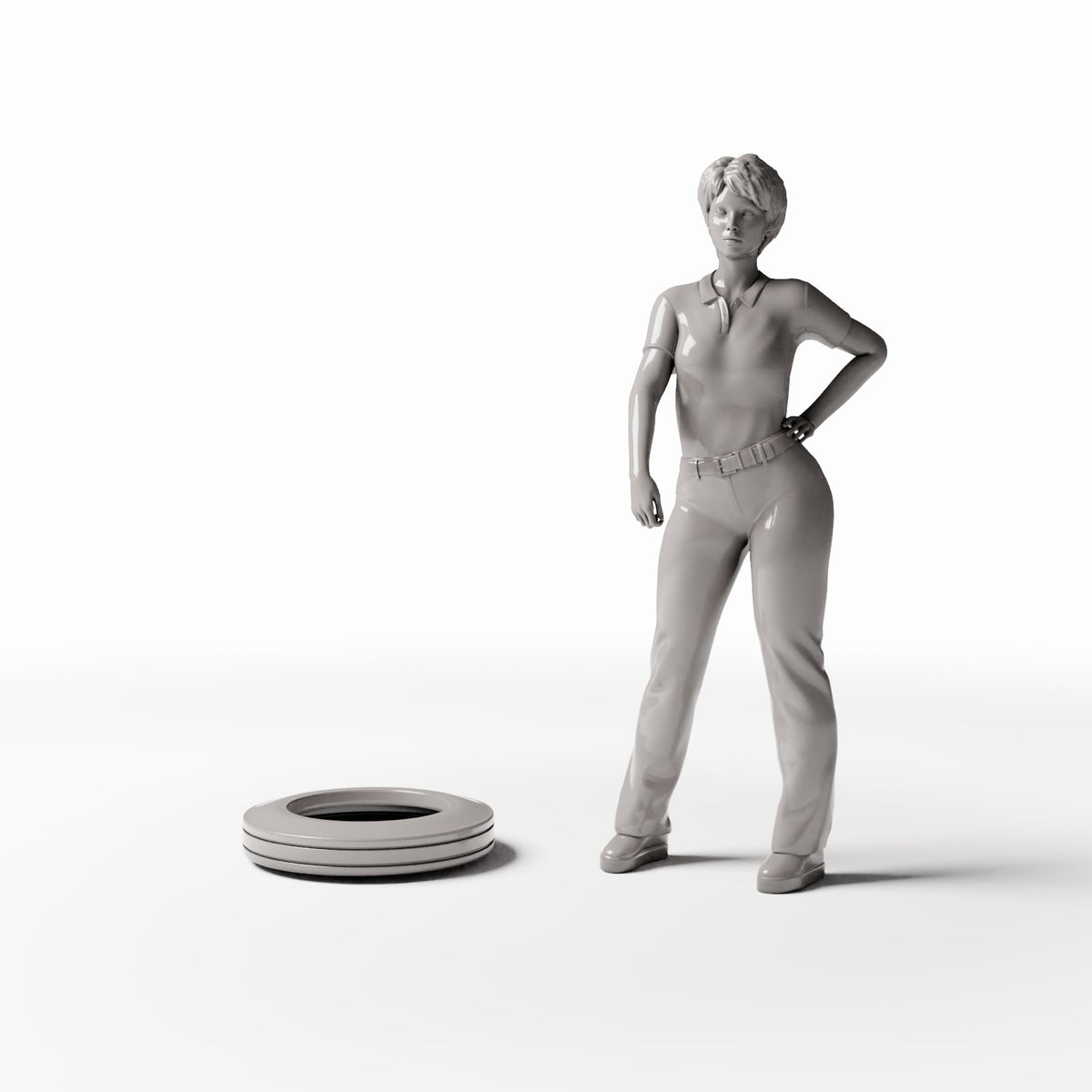 Productfoto diorama en modelbouw 1: Dioramawerkplaats: smalle reserveband (Ref. 1110D)
