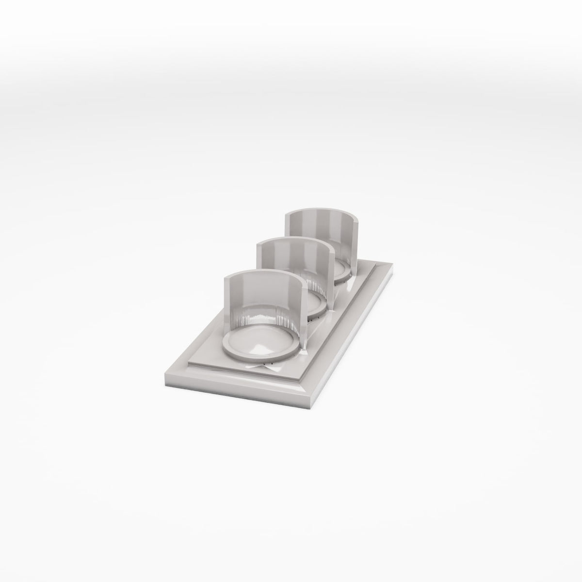 Productfoto diorama en modelbouw 0: Straatdiorama: verkeerslicht met drie signalen (Ref. 1137D)