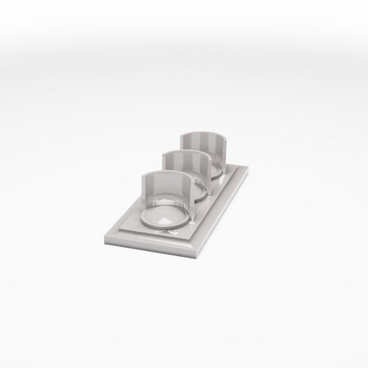 Productfoto diorama en modelbouw 0: Straatdiorama: verkeerslicht met drie signalen (Ref. 1137D)