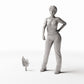 Productfoto diorama en modelbouw 1: Dioramaplanten: Bladerrijke tak met ruwe stam (Ref. 1180D)
