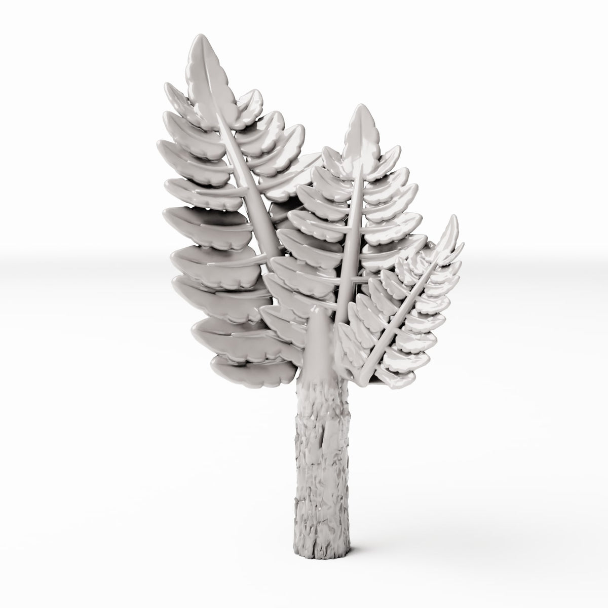 Productfoto diorama en modelbouw 0: Dioramaplanten: Bladerrijke tak met ruwe stam (Ref. 1180D)