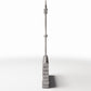 Productfoto diorama en modelbouw 2: Dioramahek: hoge, smalle muur met hekwerk (Ref. 1194D)