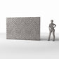 Productfoto diorama en modelbouw 1: Dioramagebouw: hoge onbeschadigde bakstenen muur (Ref. 1200D)