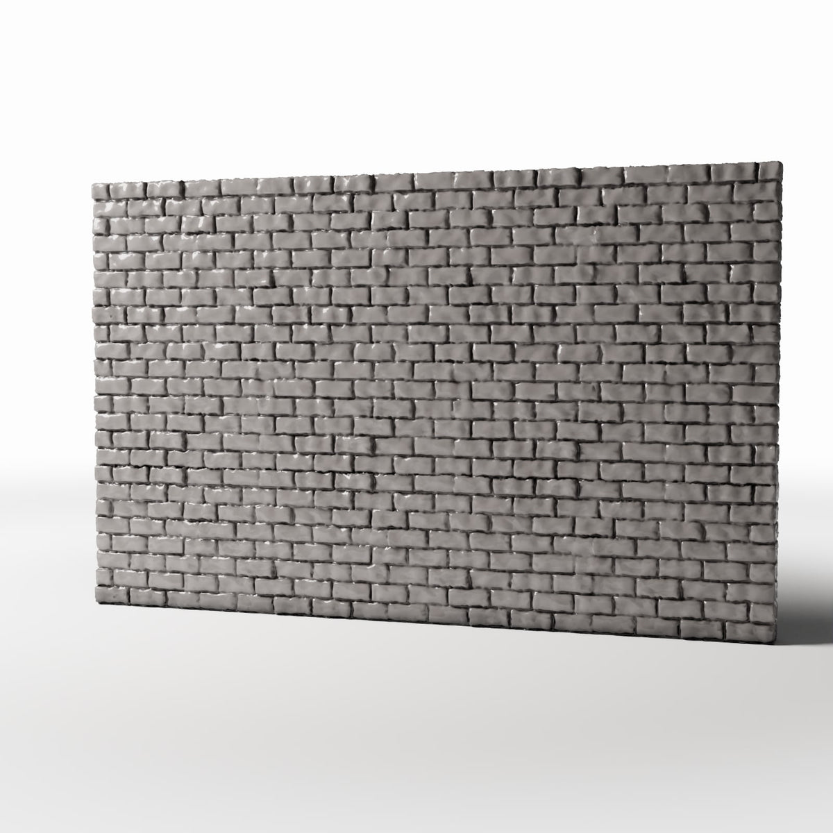 Productfoto diorama en modelbouw 0: Dioramagebouw: hoge onbeschadigde bakstenen muur (Ref. 1200D)