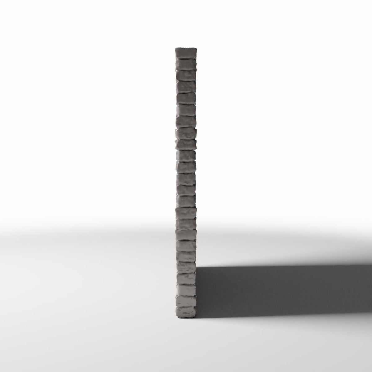 Productfoto diorama en modelbouw 2: Dioramagebouw: intacte bakstenen muur (Ref. 1201D)