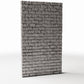 Productfoto diorama en modelbouw 3: Dioramagebouw: smalle, hoge bakstenen muur, onbeschadigd (Ref. 1202D)