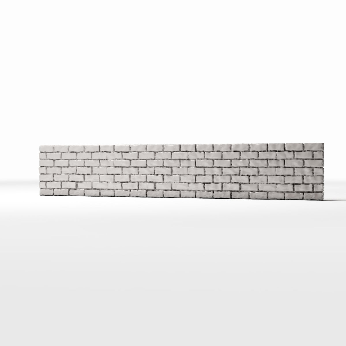 Productfoto diorama en modelbouw 0: Dioramagebouw: lage bakstenen muur (Ref. 1203D)