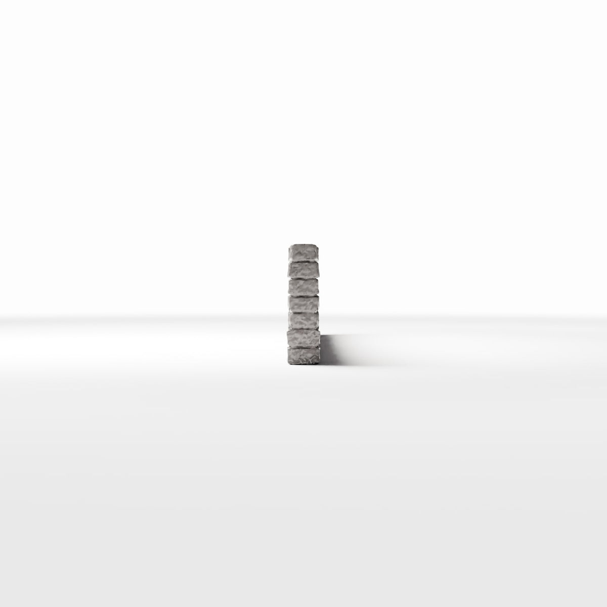 Productfoto diorama en modelbouw 2: Dioramagebouw: lage bakstenen muur (Ref. 1203D)
