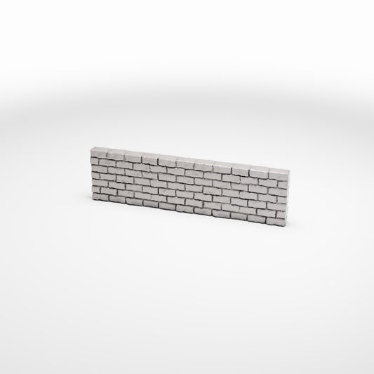 Productfoto diorama en modelbouw 0: Dioramagebouw: onbeschadigde bakstenen muur (Ref. 1204D)