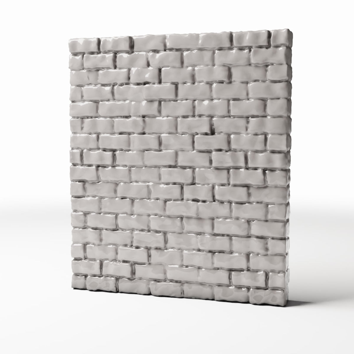 Productfoto diorama en modelbouw 0: Dioramagebouw: smalle intacte bakstenen muur (Ref. 1208D)