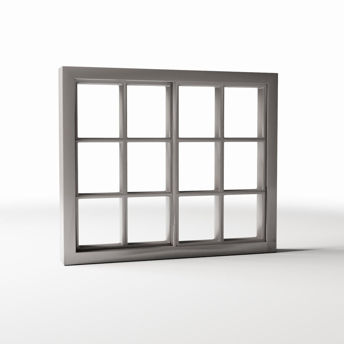 Productfoto diorama en modelbouw 3: Dioramagebouwen: standaardraam met 12 ruiten (Ref. 1216D)