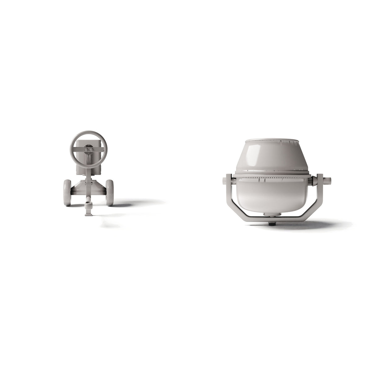 Diorama-modelbouw productfoto 2: diorama-infrastructuur: betonmixer als bouwset (Ref. 1227D)