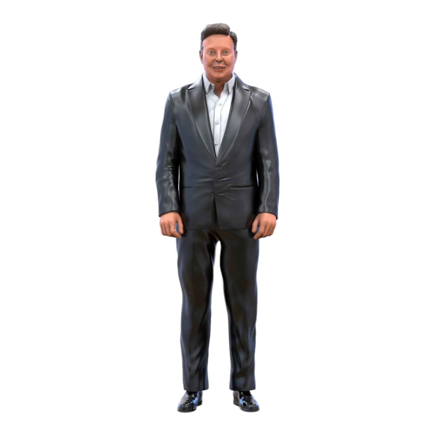 Productfoto diorama en modelbouw miniatuur figuur: zakenman