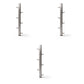 Diorama-modelbouw productfoto 0: Diorama-infrastructuur: ronde betonmast met bouten als assemblage (Ref. 1234D)
