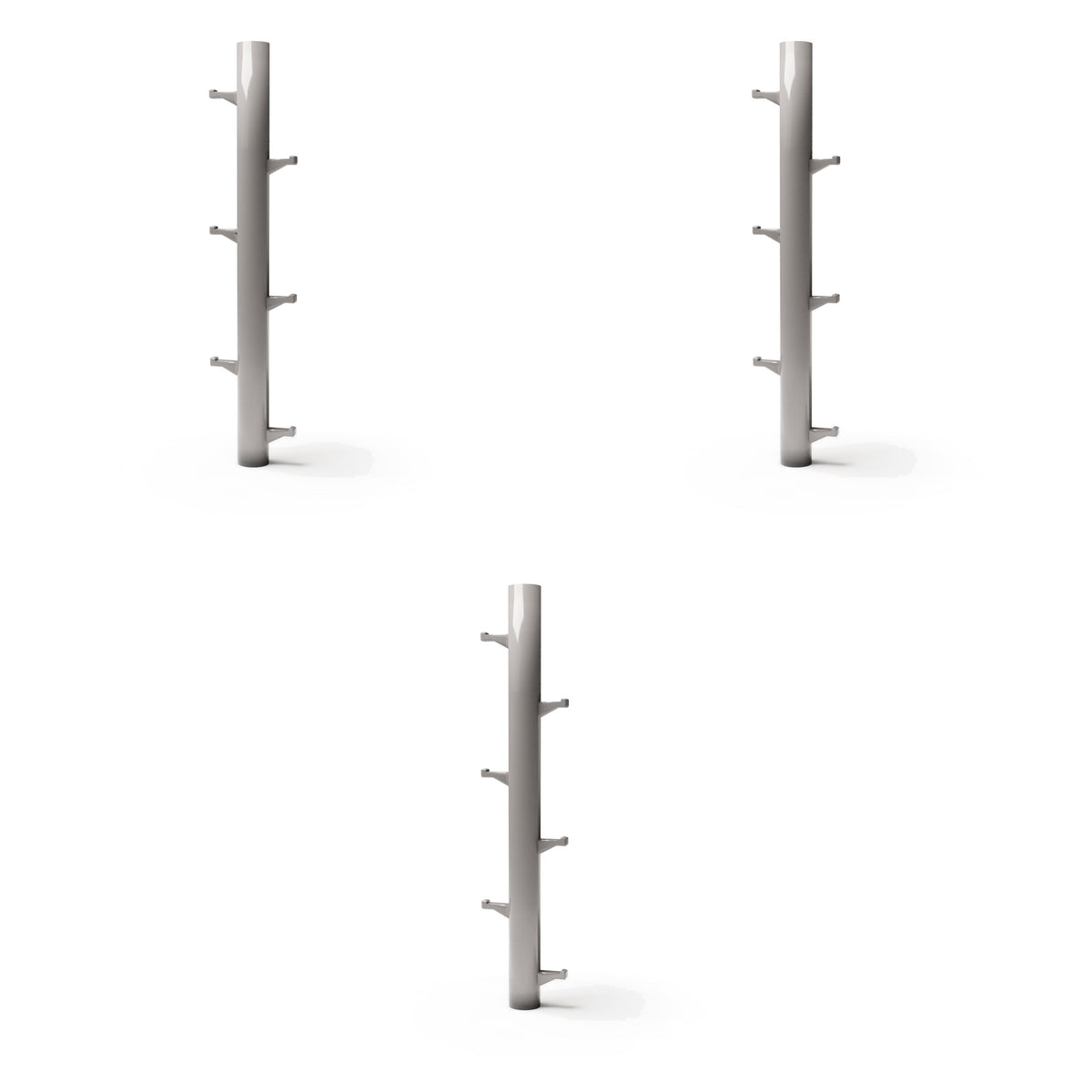 Diorama-modelbouw productfoto 0: Diorama-infrastructuur: ronde betonmast met bouten als assemblage (Ref. 1234D)