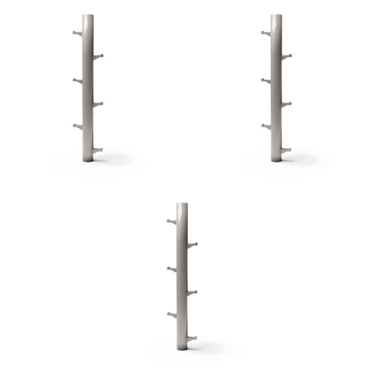 Diorama-modelbouw productfoto 0: Diorama-infrastructuur: ronde betonmast met bouten als assemblage (Ref. 1234D)
