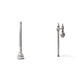 Diorama-modelbouw productfoto 3: diorama-infrastructuur: antieke straatlantaarnmast type B als bouwset (ref. 1242D)