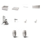 Productfoto 0 van diorama-modelbouw: diorama-infrastructuur: mobiele aanhanger met verkeerspijl als bouwpakket (ref. 1249D)