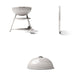 Diorama modelbouw productfoto 2: Tuindiorama: ronde kogelbarbecue met grillrooster (Ref. 1254D)