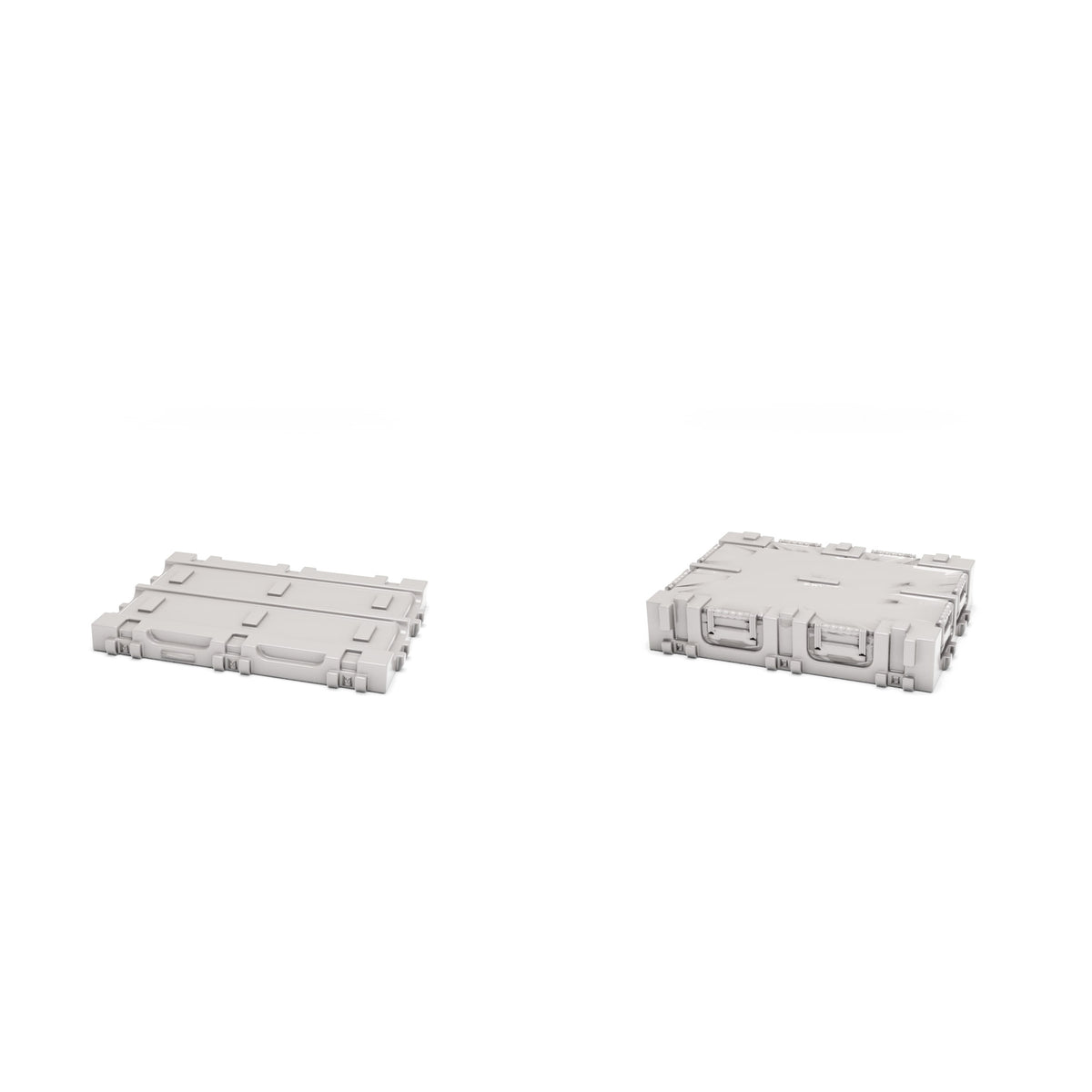 Diorama-modelbouw productfoto 0: Diorama opslag & transport: militaire kist type D10 als bouwpakket (Ref. 1278D)